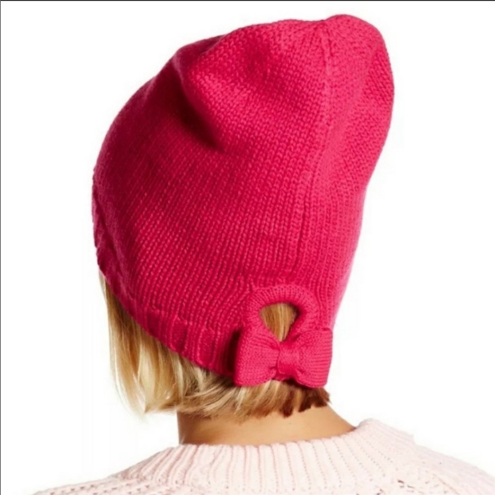 NEW - Kate Spade gathered bow hat